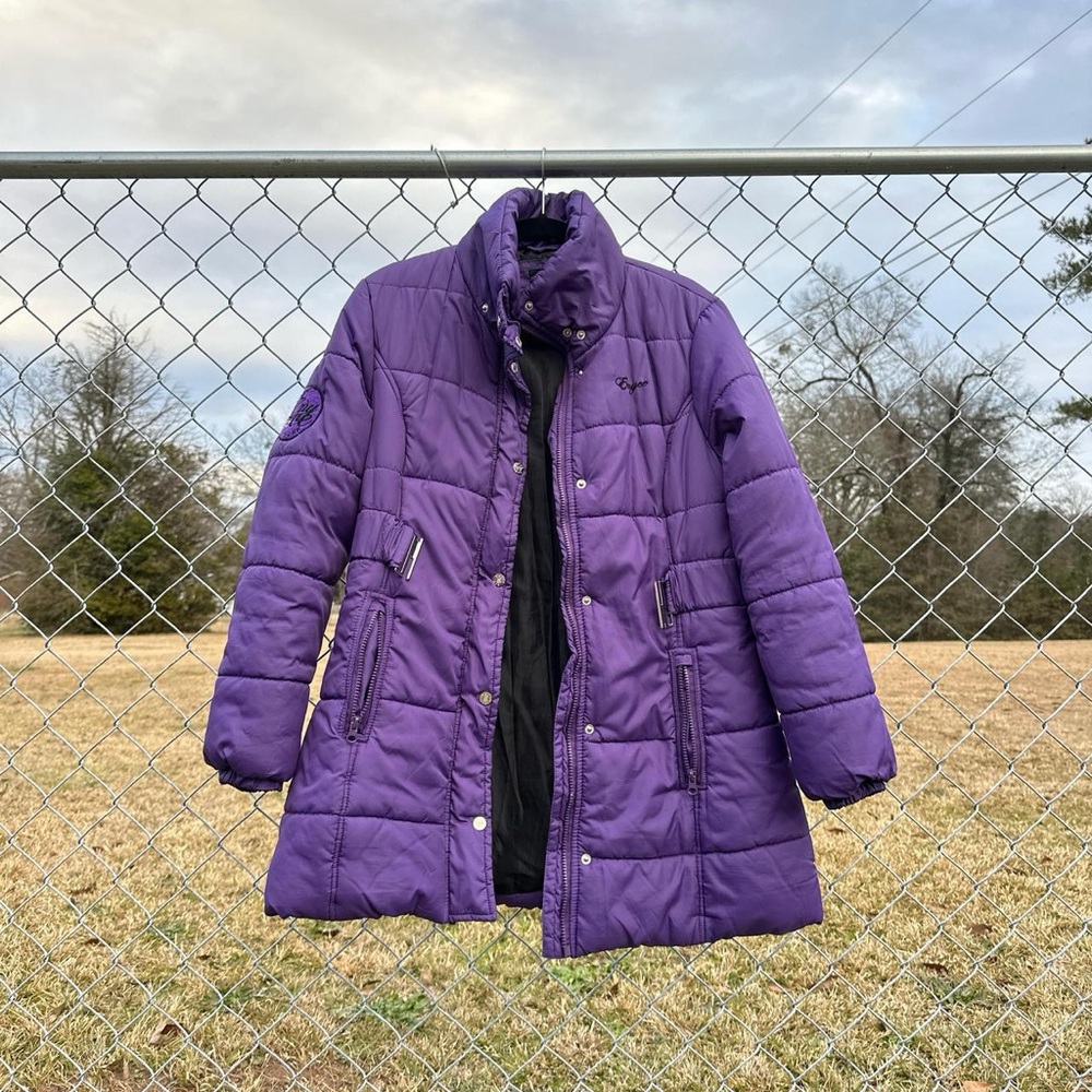 Beautiful Cozy Purple/Violet Puffer Coat/Jacket